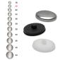 cloth covered button  20'