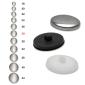 cloth covered button  28'