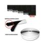loop fasteners adhesive 50mm