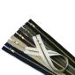 brass zippers A3 CE 30 cm