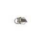 fur coat fastener nickel small