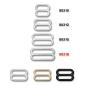bra buckle 18 mm metalic