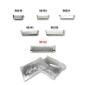 Brace buckle 50 mm nickelled