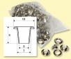 Eyelets 5 mm 1000 pcs
