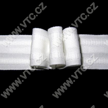 Curtain tape - three folds, 25 mm