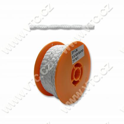 Lead cord hem weight - 25 g/m