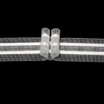 Gardinenband - zwei-Falten, Klar, 25 mm
