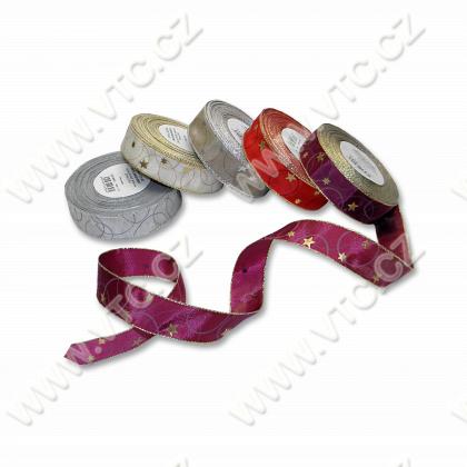 Decorative wired ribbon 25 mm