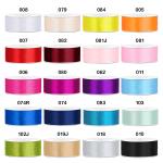 Satin ribbon 25 mm single-faced