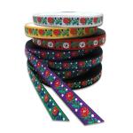 Embroidered ribbon 18 mm