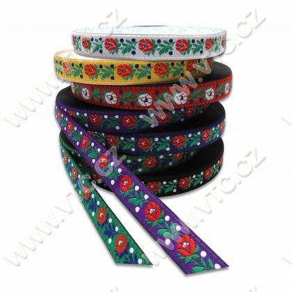 Embroidered ribbon 18 mm