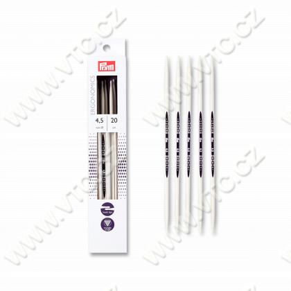 Double-pointed knitting pins 4,5 mm ERGO