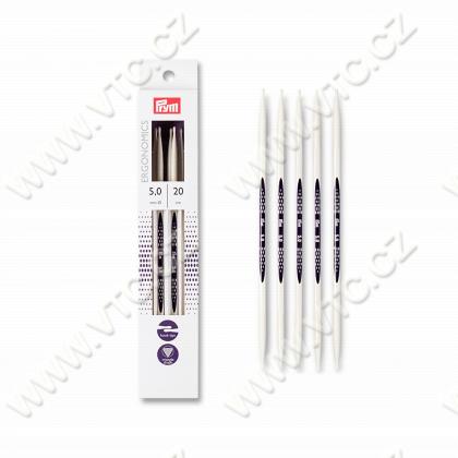 Double-pointed knitting pins 5 mm ERGO