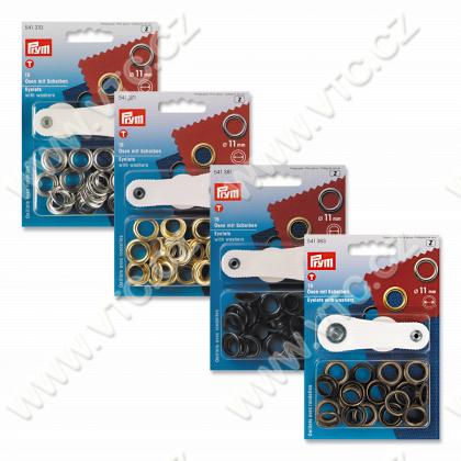 Eyelets 11 mm with washers