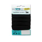 Standard elastic 13,2 mm black - card 5 m