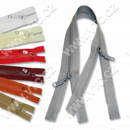 Plastic zippers PH4 60 cm OE