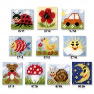 Cross stitch kit 11x13 cm