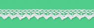 Cotton bobbin lace - 14 mm