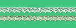 Cotton bobbin lace - 10 mm