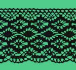 Cotton bobbin lace - 100 mm