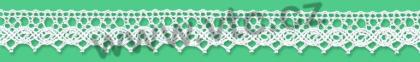 Cotton bobbin lace - 13 mm