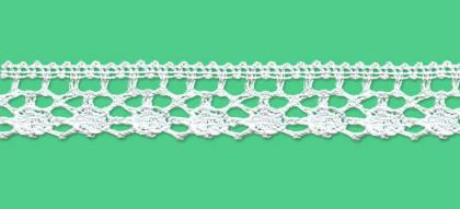Cotton bobbin lace - 24 mm