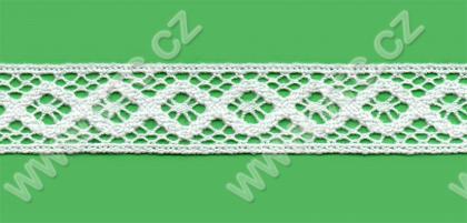 Acrylic bobbin lace - 30 mm