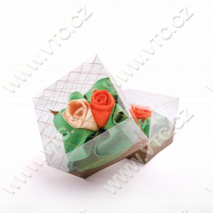 Ladies handkerchief ROSE box 3 pc