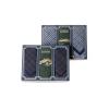 Men's handkerchief EMBROIDERY - 3pcs/box #2