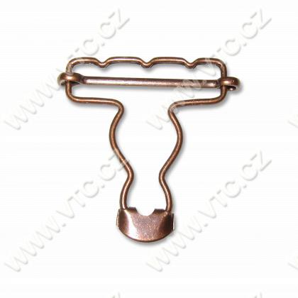 Overall buckles 4 cm WIRE antique copper