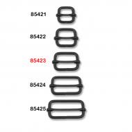 Sliding bar buckle 25 mm black