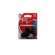 Jeans buttons FOREVER 7 black nickel - card