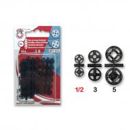 Snap fasteners MIA 1/2 black