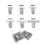 Braces clips 36 mm nickel