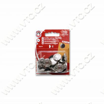 Jeans buttons SPORT 7 nickel - card