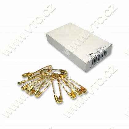 Safety pins GOLD 20 mm