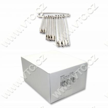 Safety pins 27-38-45 mm nickel