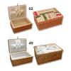 Sewing box - wicker, fabric #1