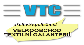 Veľkoobchod textilnou galantériou VTC a.s.