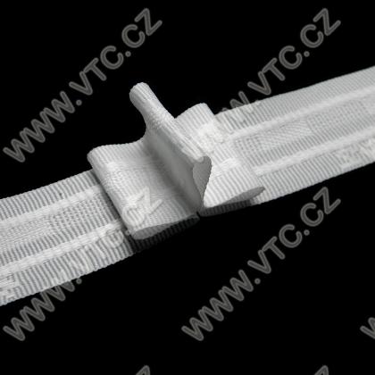 Curtain tape - three folds, 26 mm