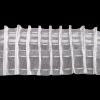 Curtain tape - pencil pleat, transparent, 80 mm #1