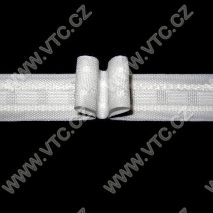Gardinenband - zwei-Falten, 25 mm