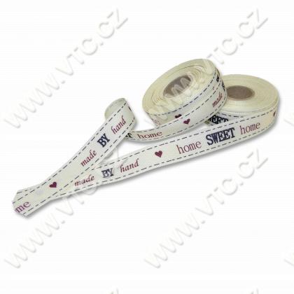 Printed canvas band 19 mm