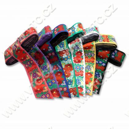 Embroidered ribbon 70 mm