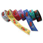 Embroidered ribbon 55 mm