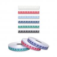 Scalloped jacquard ribbon 20 mm CO