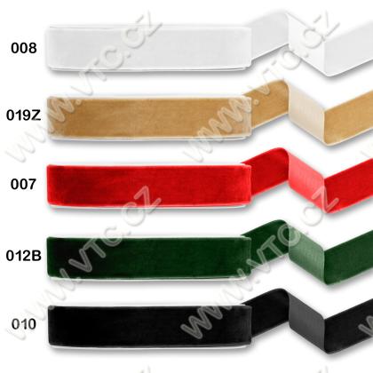 Velour ribbon 25 mm