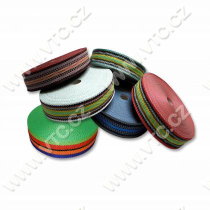 Webbing PES 50 mm colored