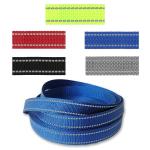 Popruh PES 20 mm s reflexními pásky