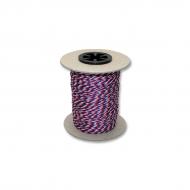 Twisted cord - tricolor 1,4 mm - 100 m